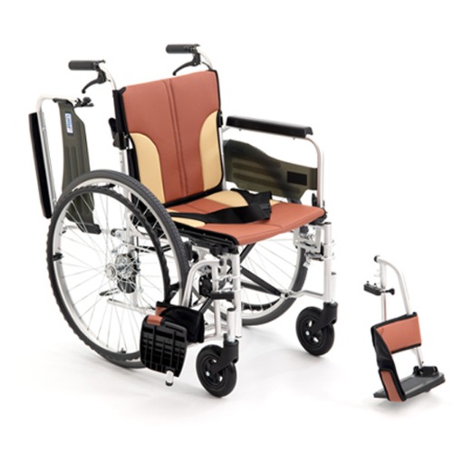 미키메디칼 의료용 알루미늄 휠체어 MIKI-PB (16.2kg)